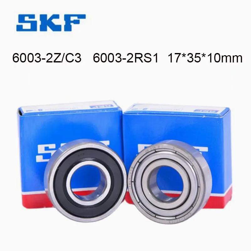 SKF    ,  Ȩ   180103,  ݼ Ŀ , 6003-2RS1 6003-2Z/C3, 5PCs, 17*35*10mm